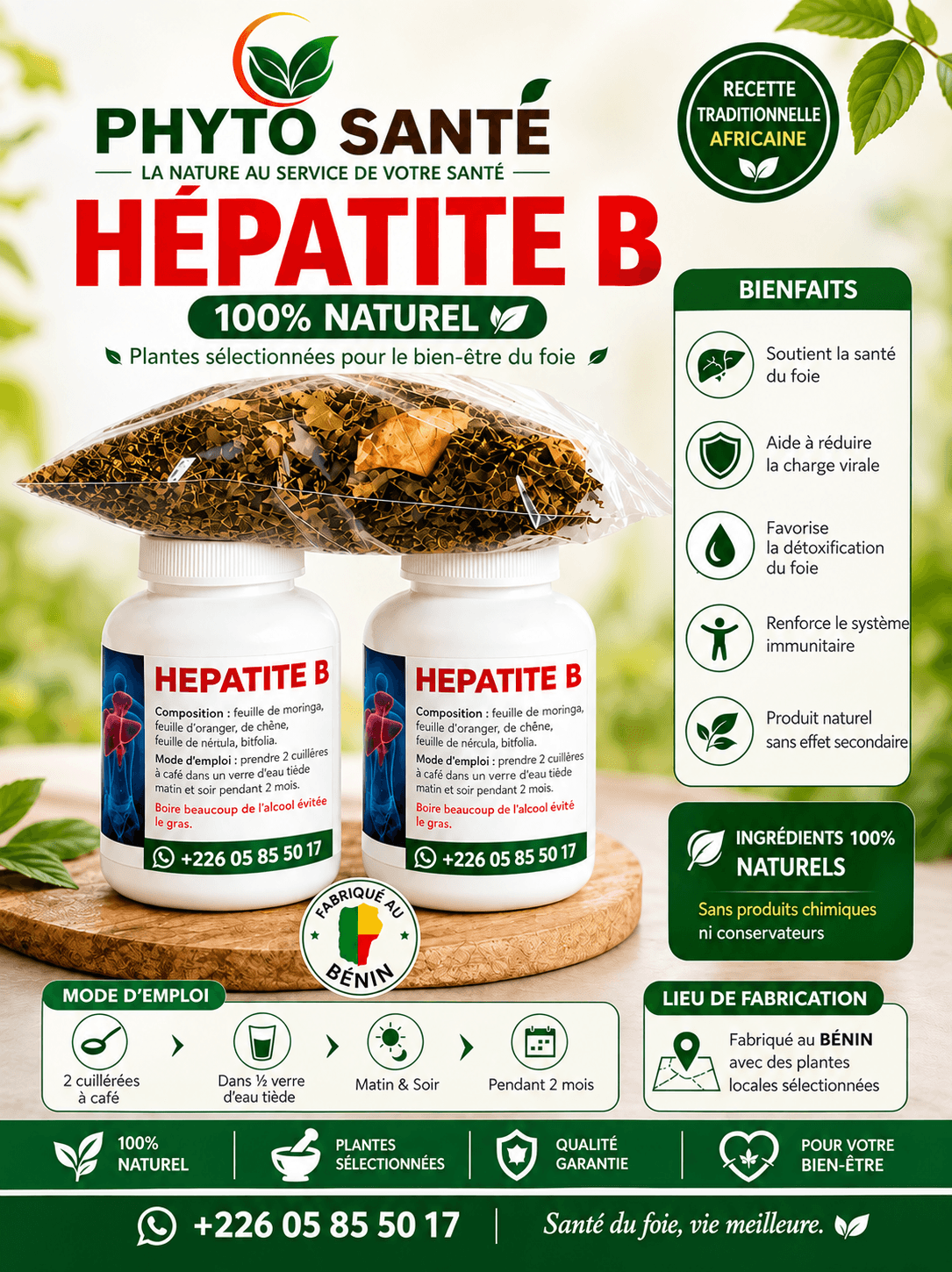 PHYTO SANTÉ — HÉPATITE B