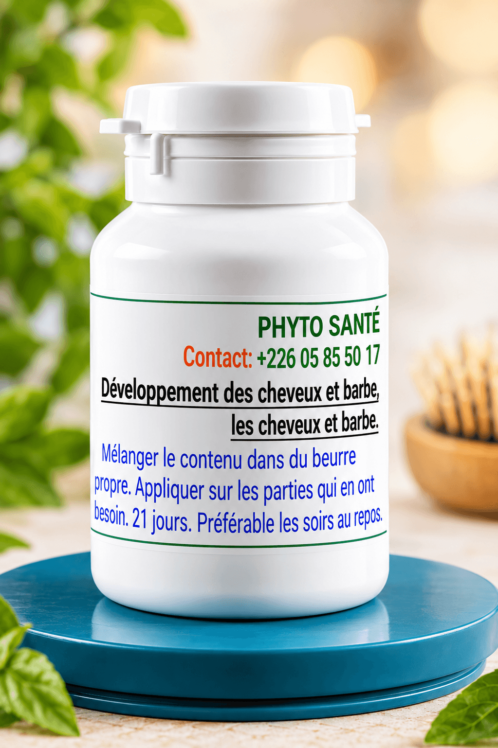 PHYTO SANTÉ — DÉVELOPPEMENT CHEVEUX & BARBE