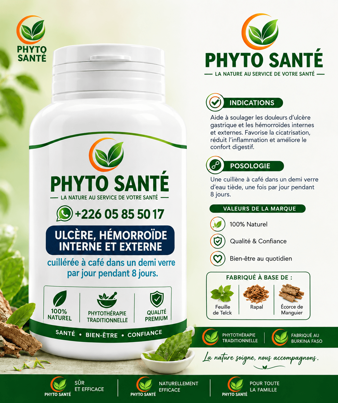 PHYTO SANTÉ — ULCÈRE & HÉMORROÏDE