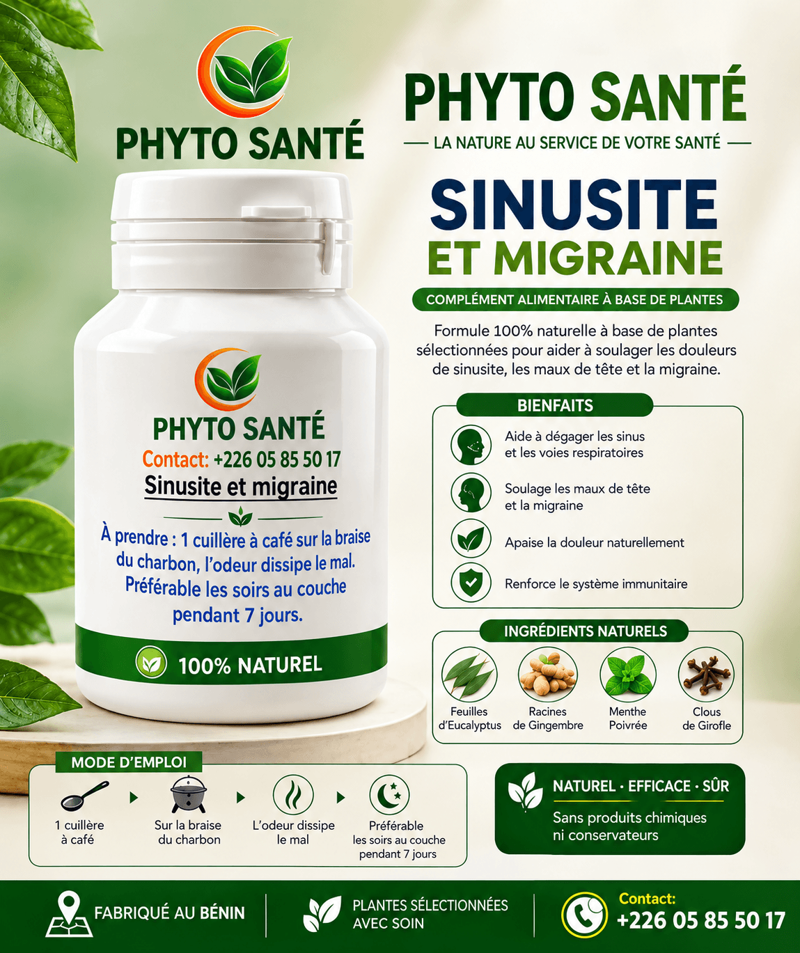 PHYTO SANTÉ — SINUSITE & MIGRAINE
